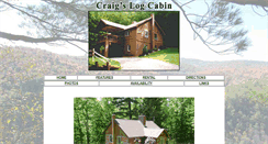 Desktop Screenshot of craigslogcabin.com